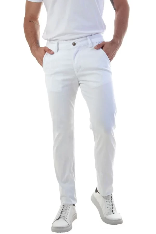 Calça Alfaiataria Skinny Sarja Com Elastano - Image 3