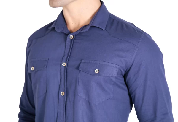 Camisa Longa Slim Fit Sarja - Image 6