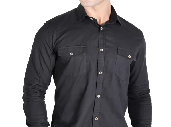 Camisa Longa Slim Fit Sarja - Image 8