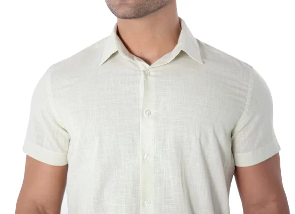 Camisa Manga Curta Slim Fit Flamê - Image 2
