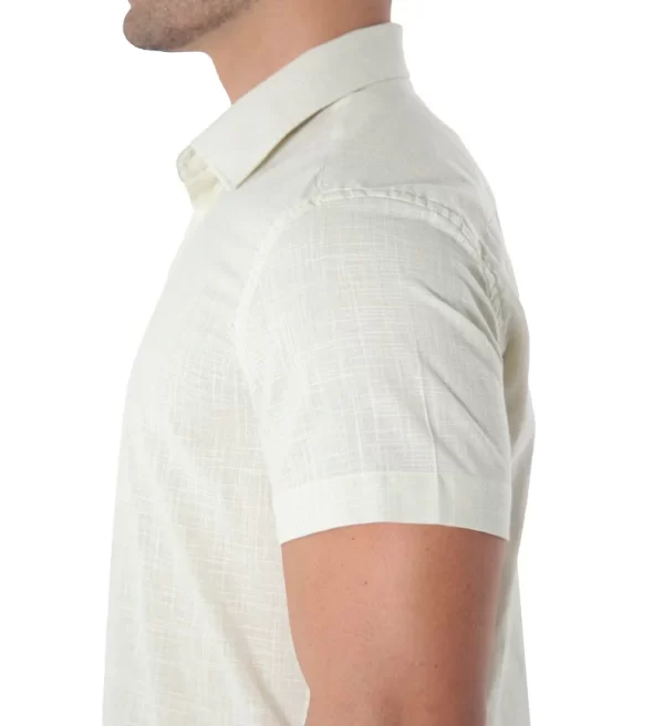 Camisa Manga Curta Slim Fit Flamê - Image 3