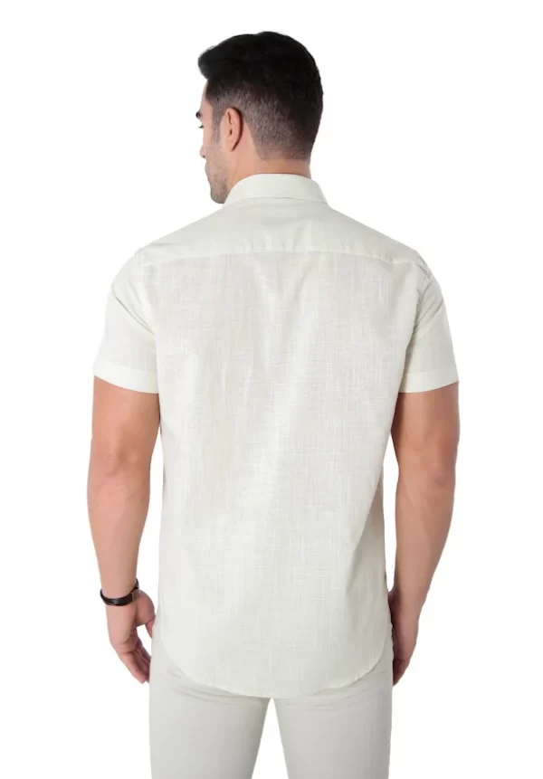 Camisa Manga Curta Slim Fit Flamê - Image 4