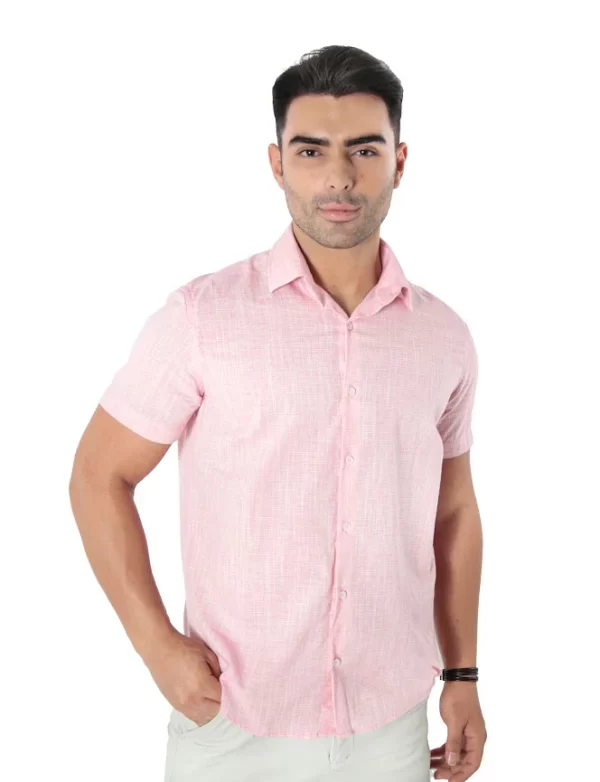 Camisa Manga Curta Slim Fit Flamê - Image 5