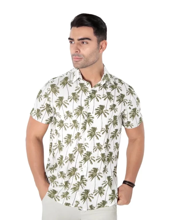 Camisa Manga Curta Slim Fit Flamê - Image 8