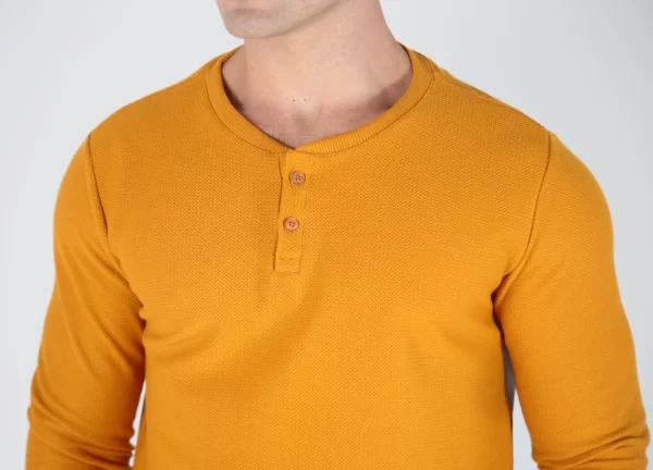 Casaco Henley Textura - Image 5