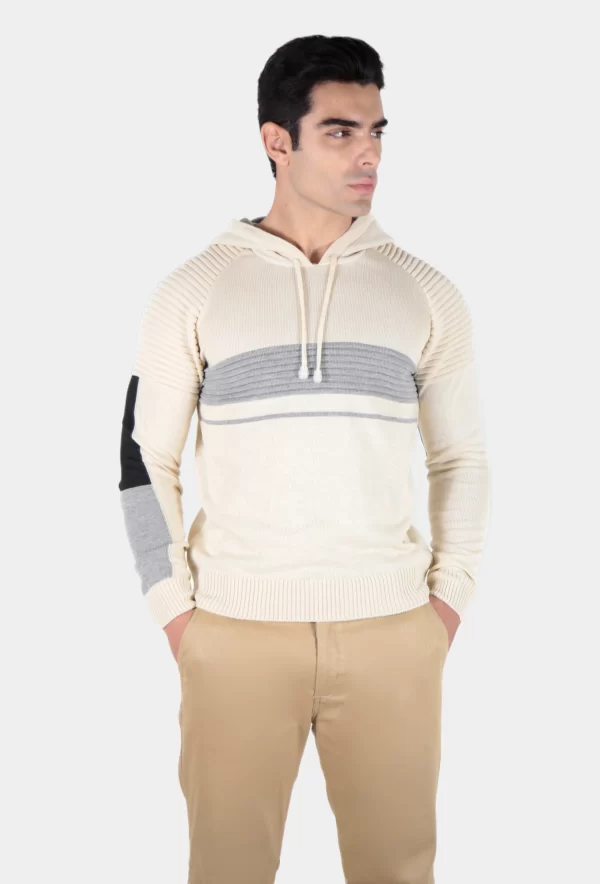 Blusa Tricot Com Capuz