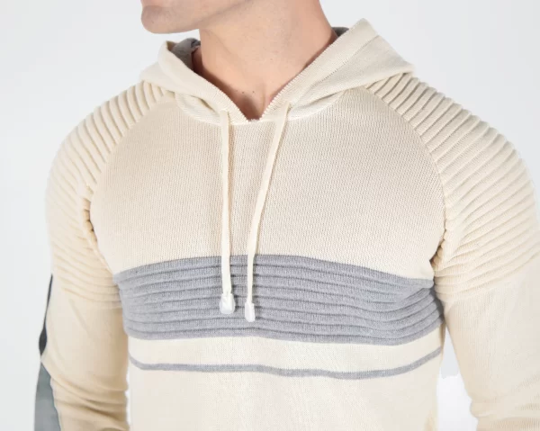 Blusa Tricot Com Capuz - Image 2